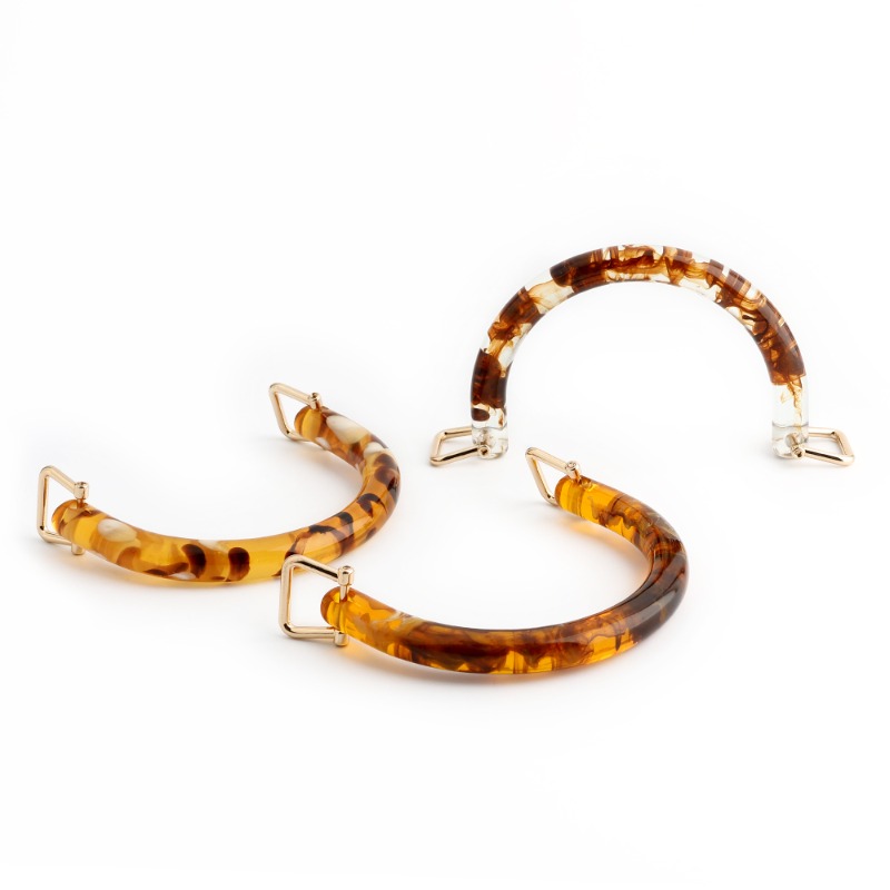 1/2/4PCS Tortoiseshell Acrylic - Tortoiseshell Bag Acrylic ulasan dan harga